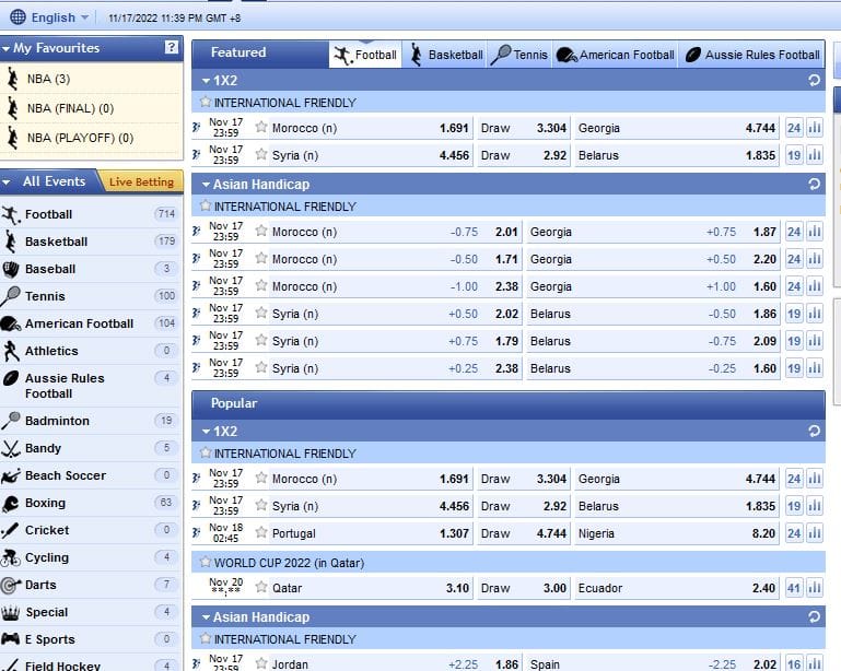 Le top 8 des meilleurs bookmakers asiatiques